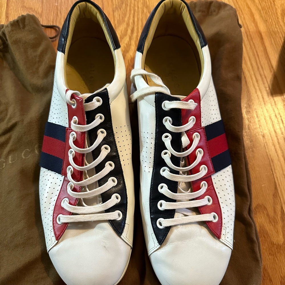 Authentic Gucci, leather  shoes
